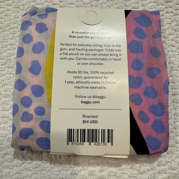 BAGGU NWT Riverbed Standard Reusable Bag - Picture 6 of 6